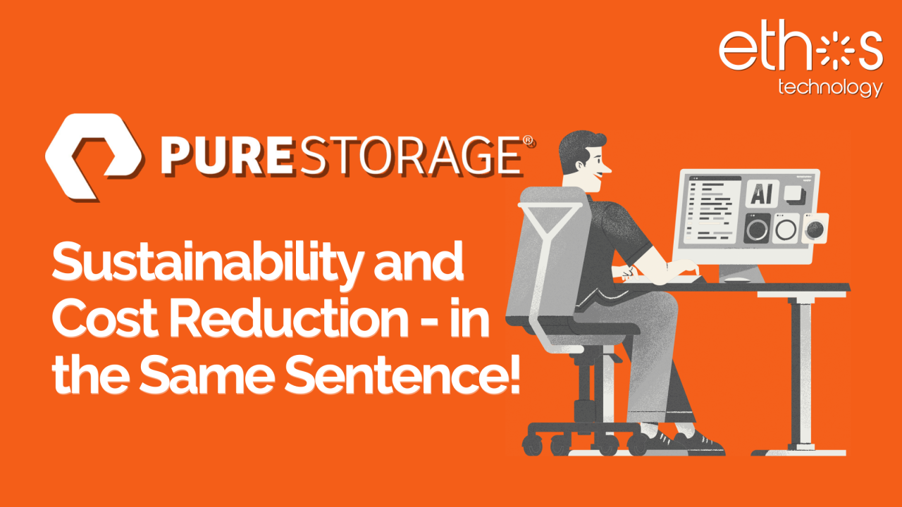 Pure Storage: Your Partner in Achieving Cost Reduction and Sustainability