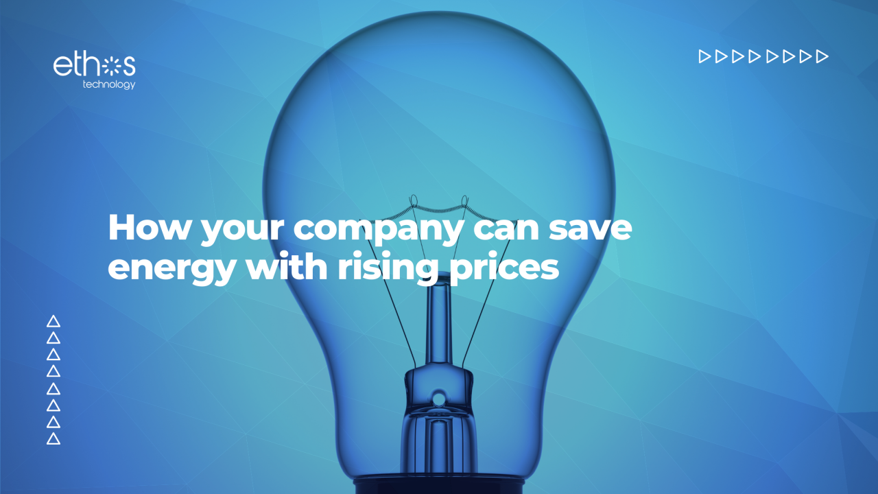 How your company can save energy with rising prices