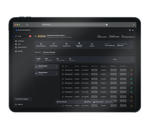 Bridging the gap between backups and snapshots